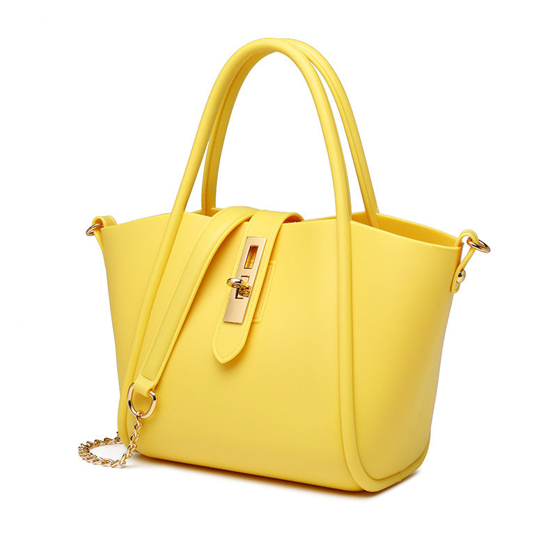 Sac messager portatif d'épaule de panier de légumes de mode en cuir des femmes