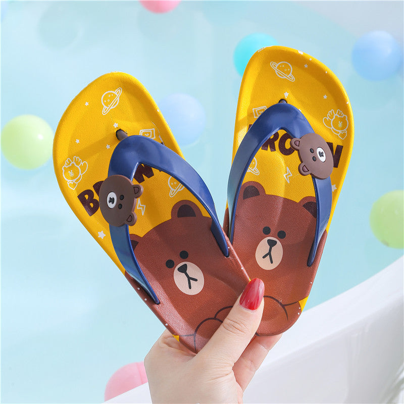 New Little Girl Cute Non-slip Indoor Home Boy Girls Sandals