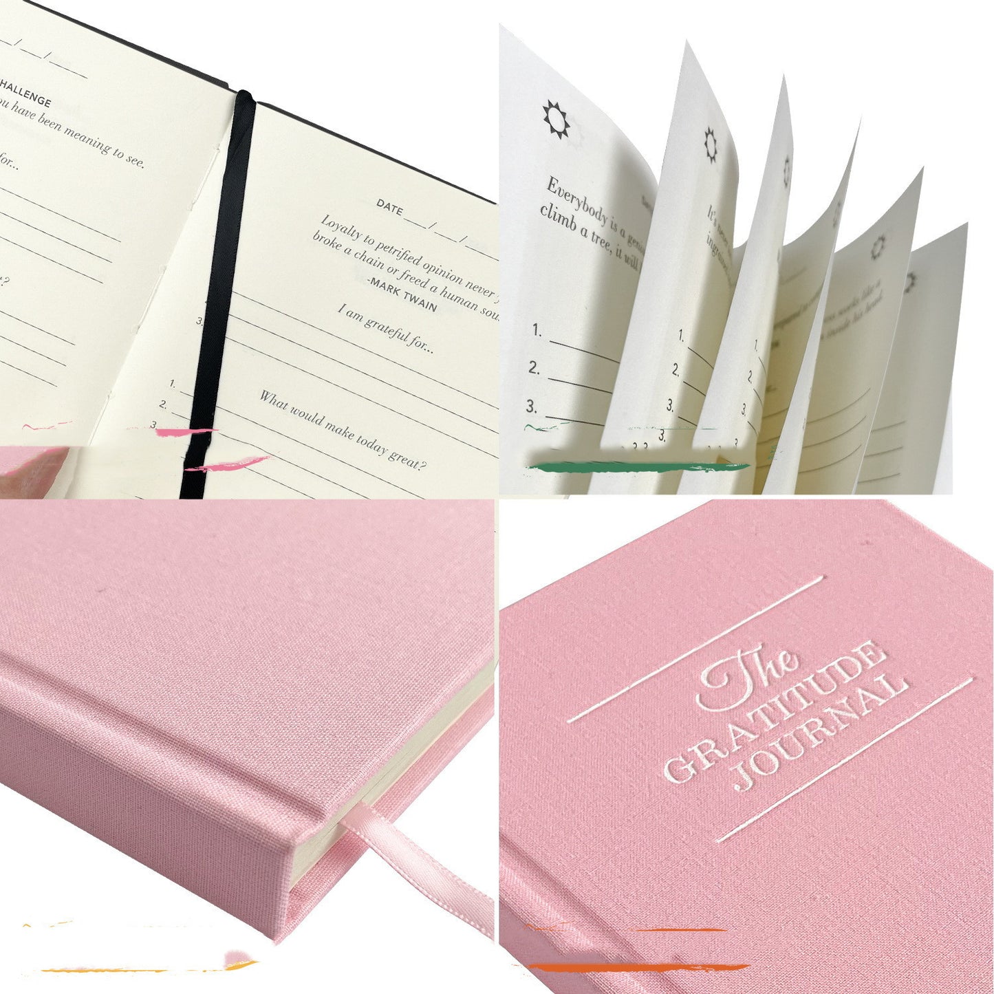 Journal de gratitude Prière Penser Carnet Agenda Agenda Agenda