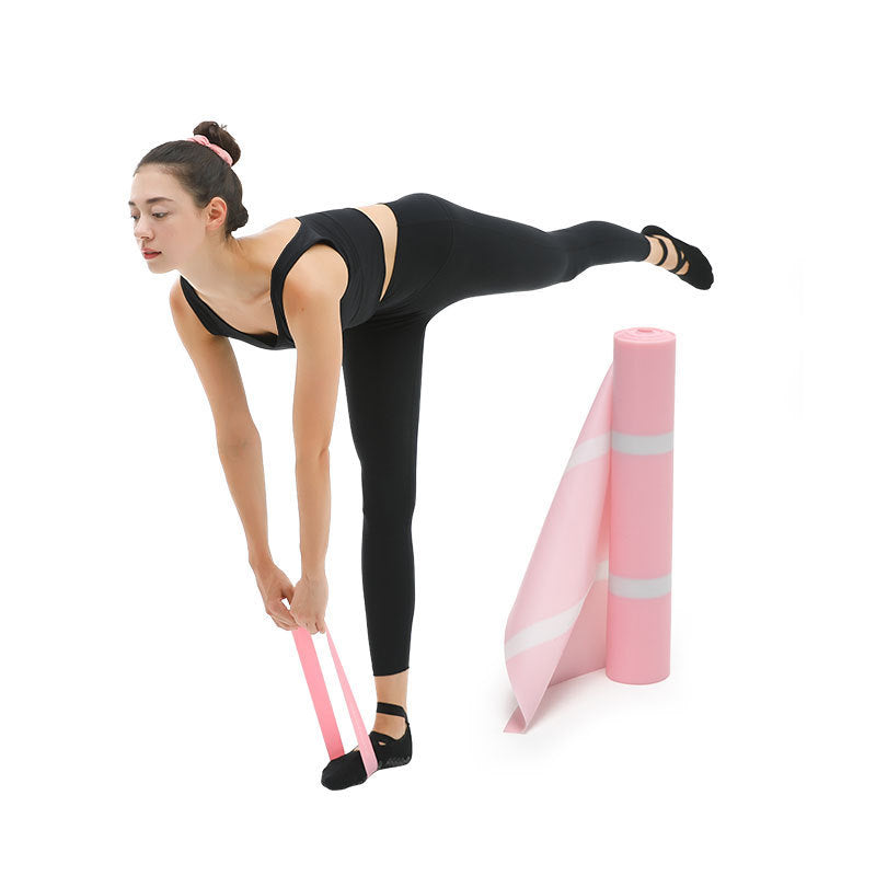 Ceinture de tension de yoga, équipement de fitness pour étirements élastiques