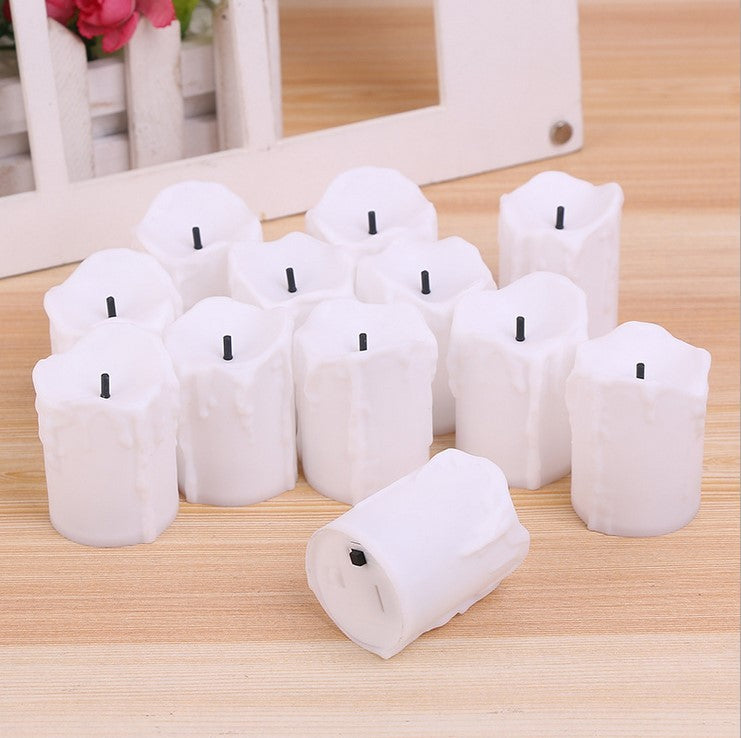 Bougie Larmes LED Bougie Électronique Larmes Bougie Barre De Mariage Bougie Décorative Bougie De Noël