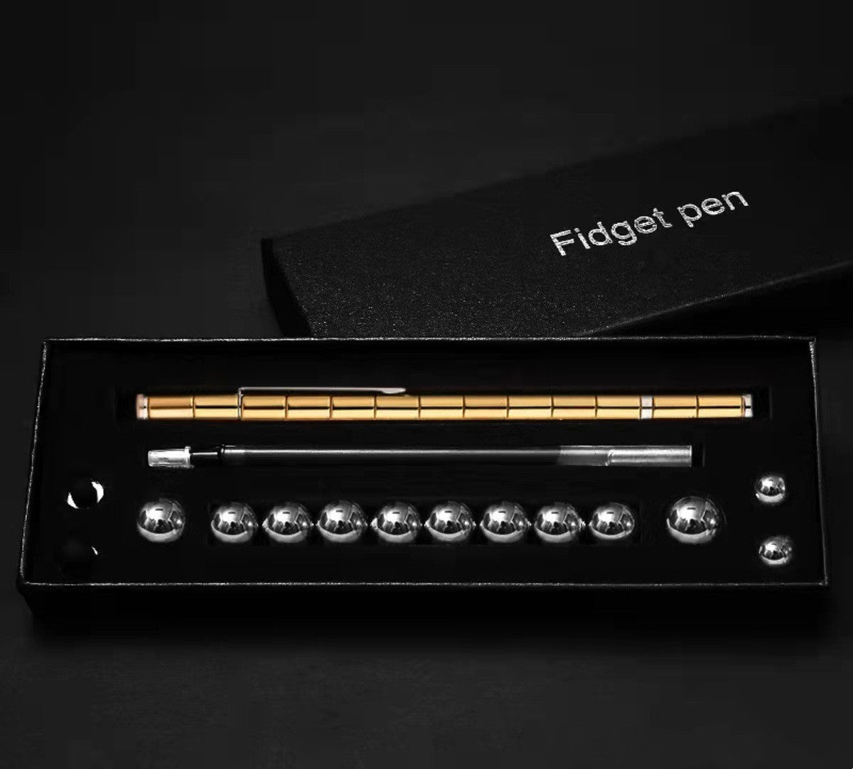 Bolígrafo Polar magnético, imán de Metal Modular, tinta de pensamiento, juguete antiestrés, enfoque antiestrés, bolígrafo táctil borrable