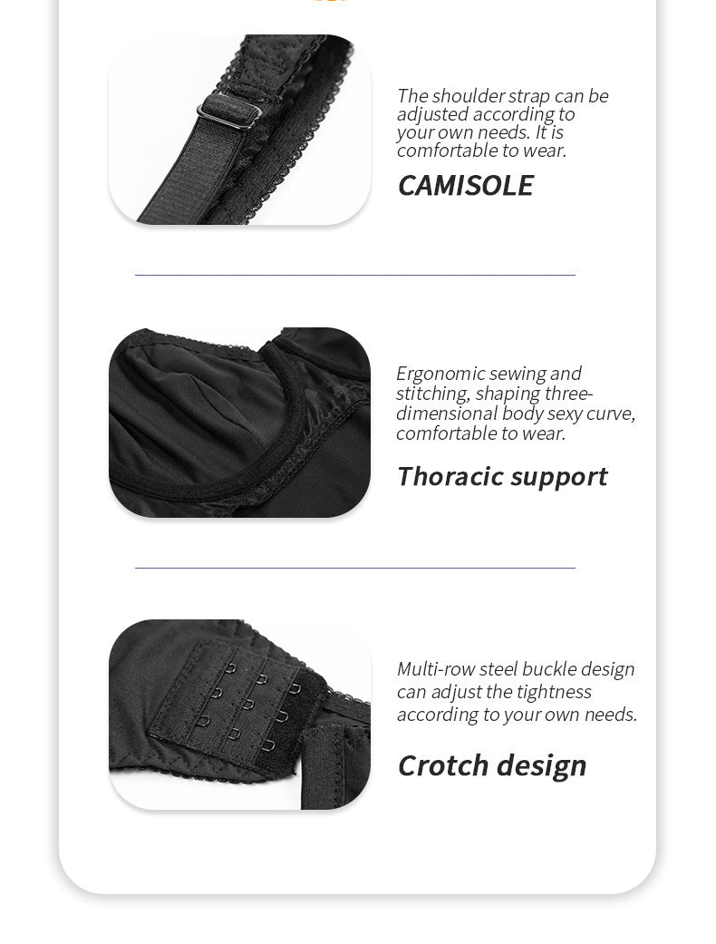 Mono Fajas Sujetador deportivo sin desgaste