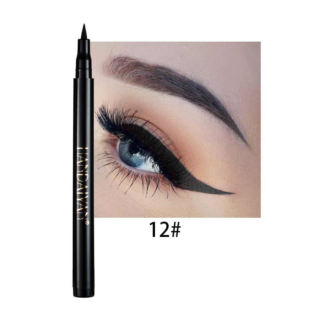 DIY Color Painting Is Not Easy To Smudge Matte Eyeliner