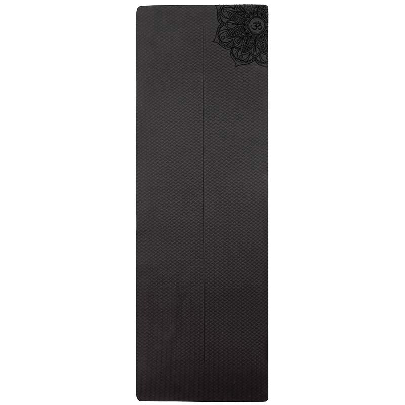 Tapis de yoga antidérapant TPE bicolore, tapis de fitness