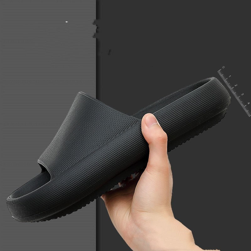 Suelas gruesas de interior para hombre para zapatillas de casa