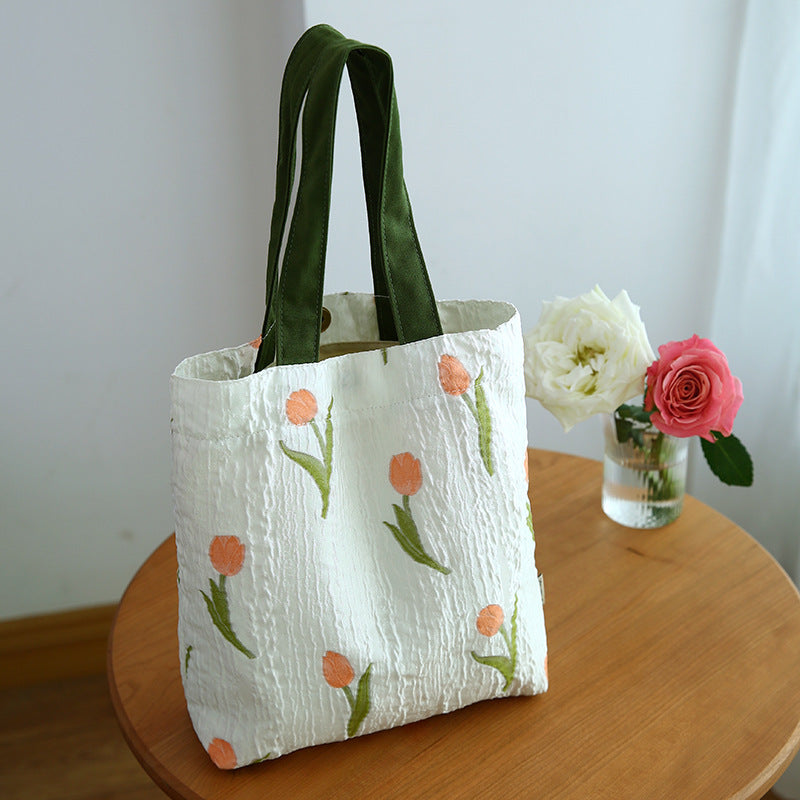 Sac portable en tissu pour aller travailler