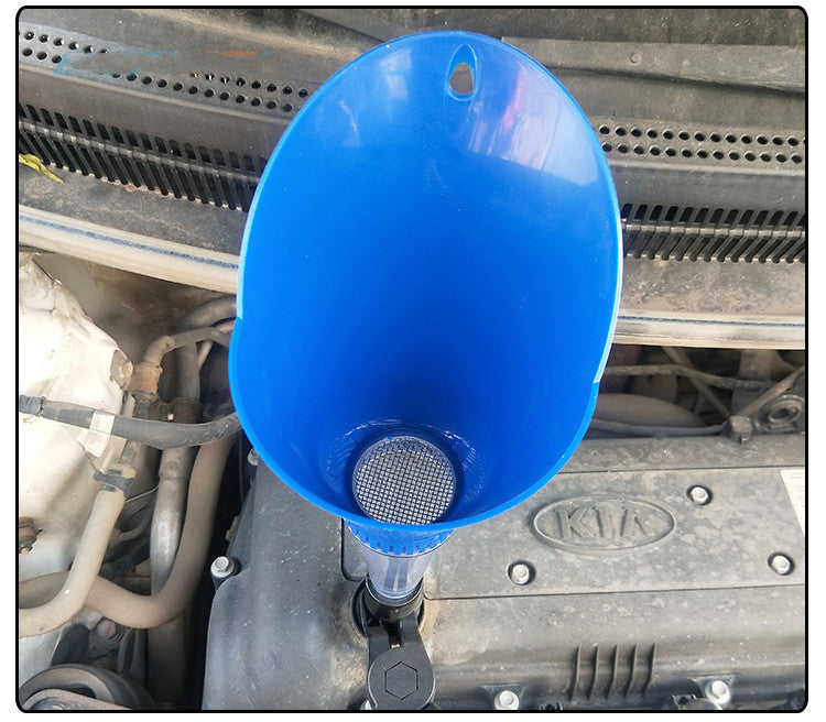 Oil Filter Funnel With Adjustable Interface