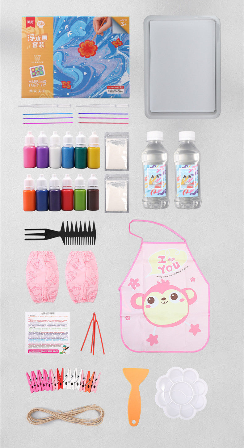 Jouets éducatifs de griffonnage peints à la main