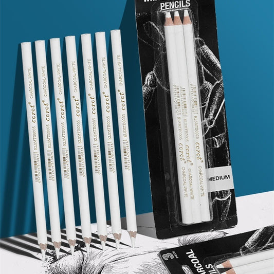 Stylo surligneur pour croquis, poudre blanche, pinceau en plomb