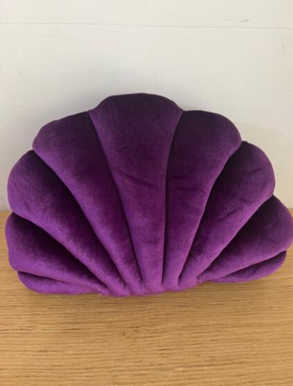 Almohada de concha de simulación, cojín, almohada para siesta de muñeca