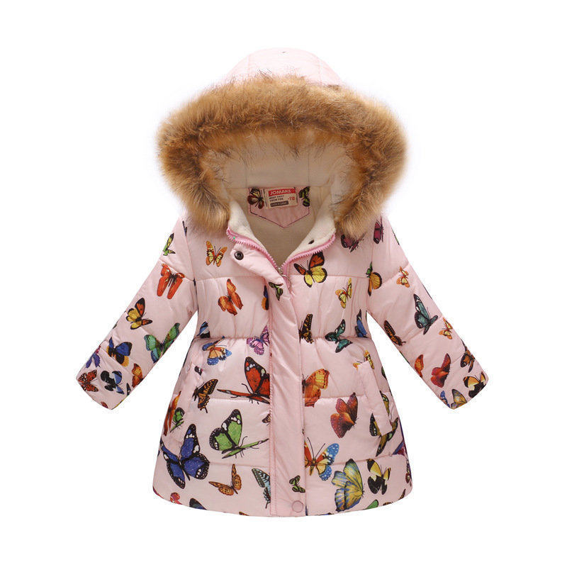 Vestes d'hiver pour enfants, manteau rembourré en coton