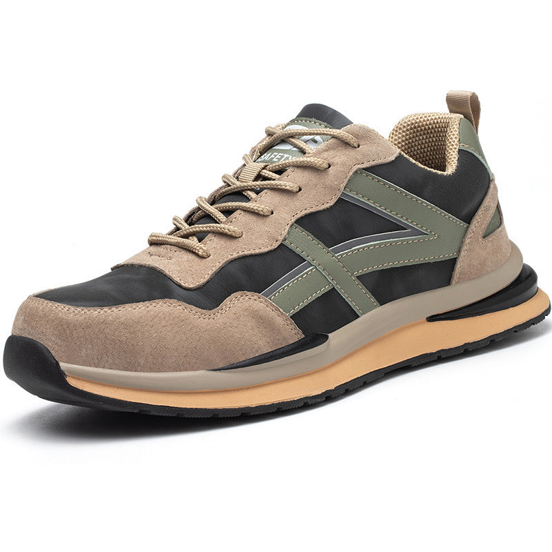 Zapatos de trabajo transpirables de temporada, ligeros y resistentes al desgaste para hombres