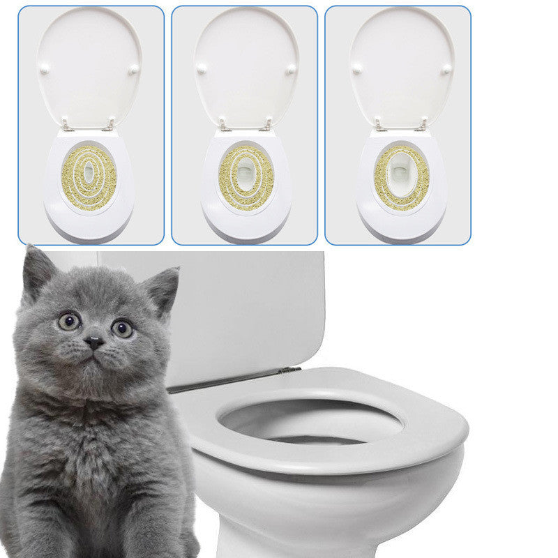 Entraîneur de toilettes pour chats, fournitures pour animaux de compagnie