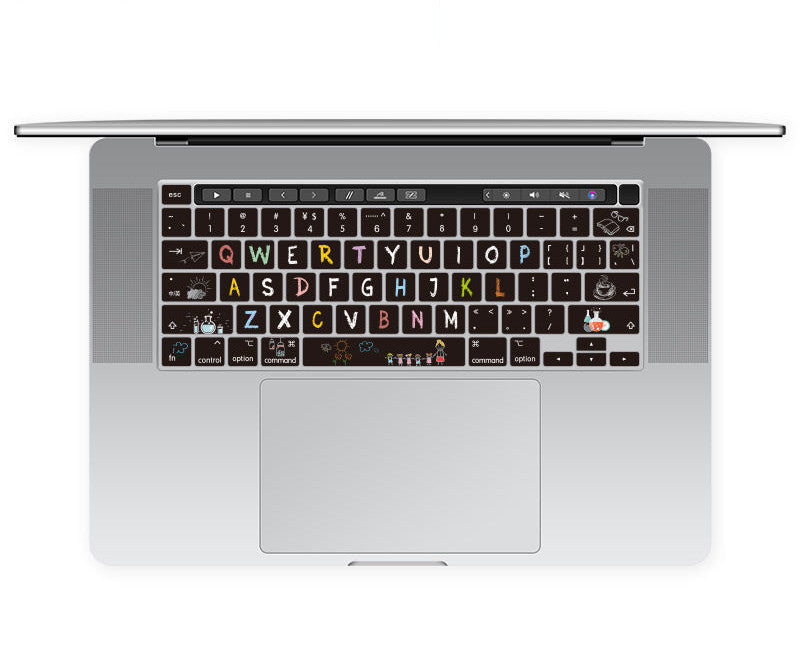 Pequeña Película Protectora Del Teclado Del Ordenador Portátil De Moda Colorida