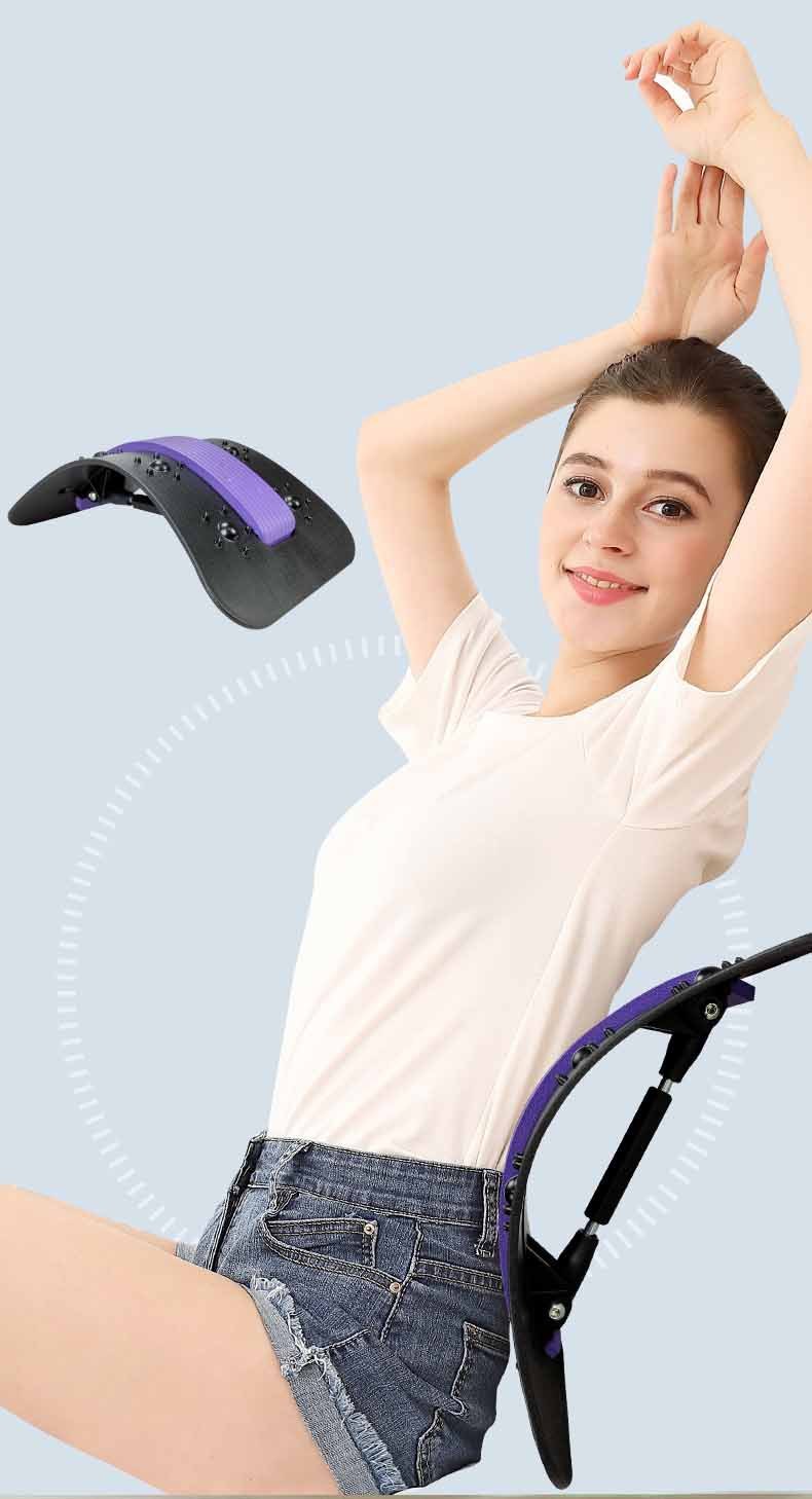 Camilla de tractor lumbar Masaje casero Corrección de flexión