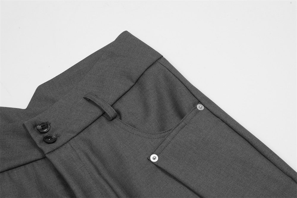 Men's Fashion Special-interest High-grade Casual Pants Straight-leg Trousers