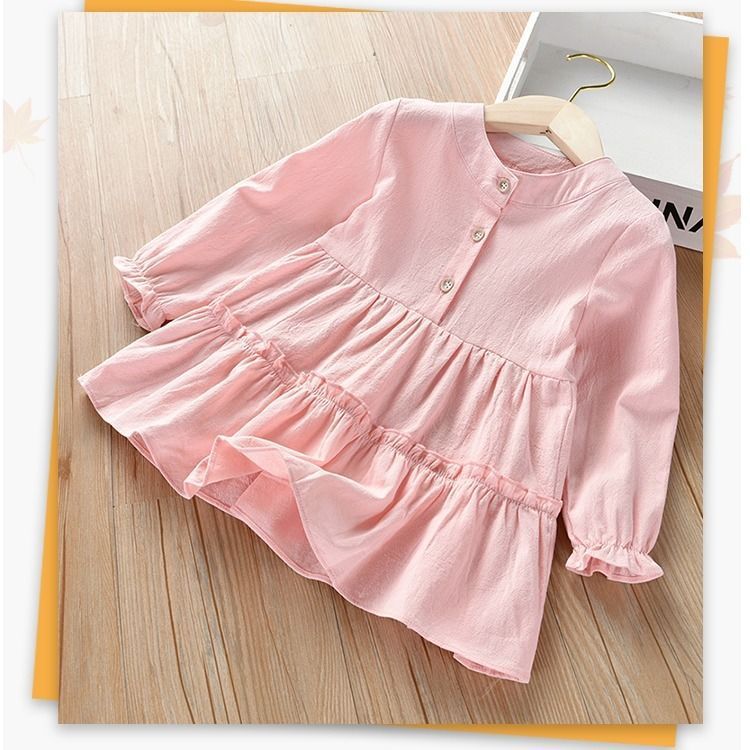 Chemise pour enfants Robes de style occidental pour bébés