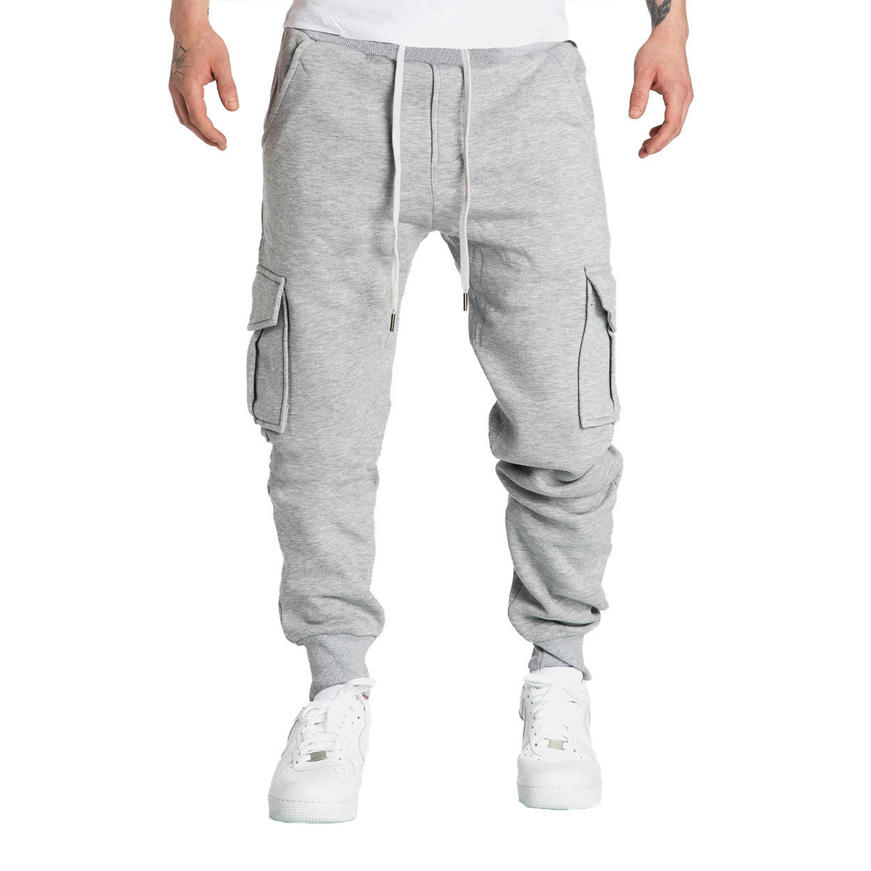 Men's Casual Working Multi-pocket Pants Exercise Casual Pants