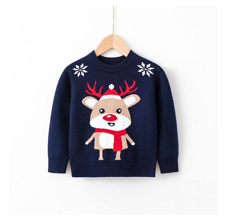 Jerseys navideños de viscosa y algodón para niños
