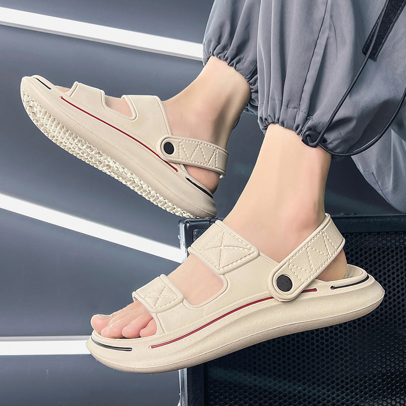 Chaussures de plage décontractées, sandales pour couples, plateforme antidérapante et résistante à l'usure