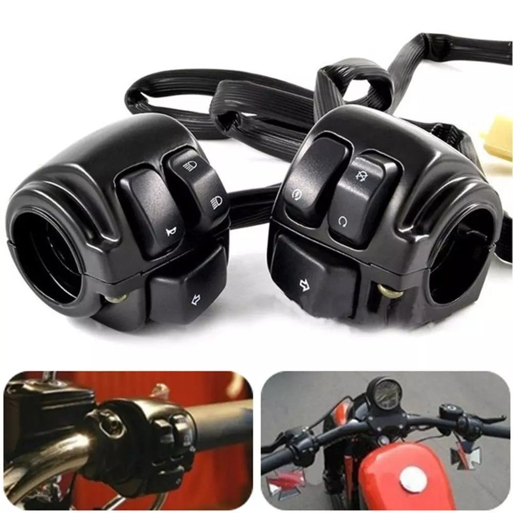 Conjunto de manija de crucero para motocicleta de plástico