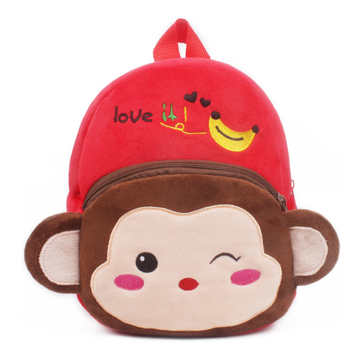 Adorables libros pequeños para niños y niñas de 1 a 2 años para evitar la pérdida de dibujos animados, bolsa de felpa, cuerda de tracción para bebé de una pieza