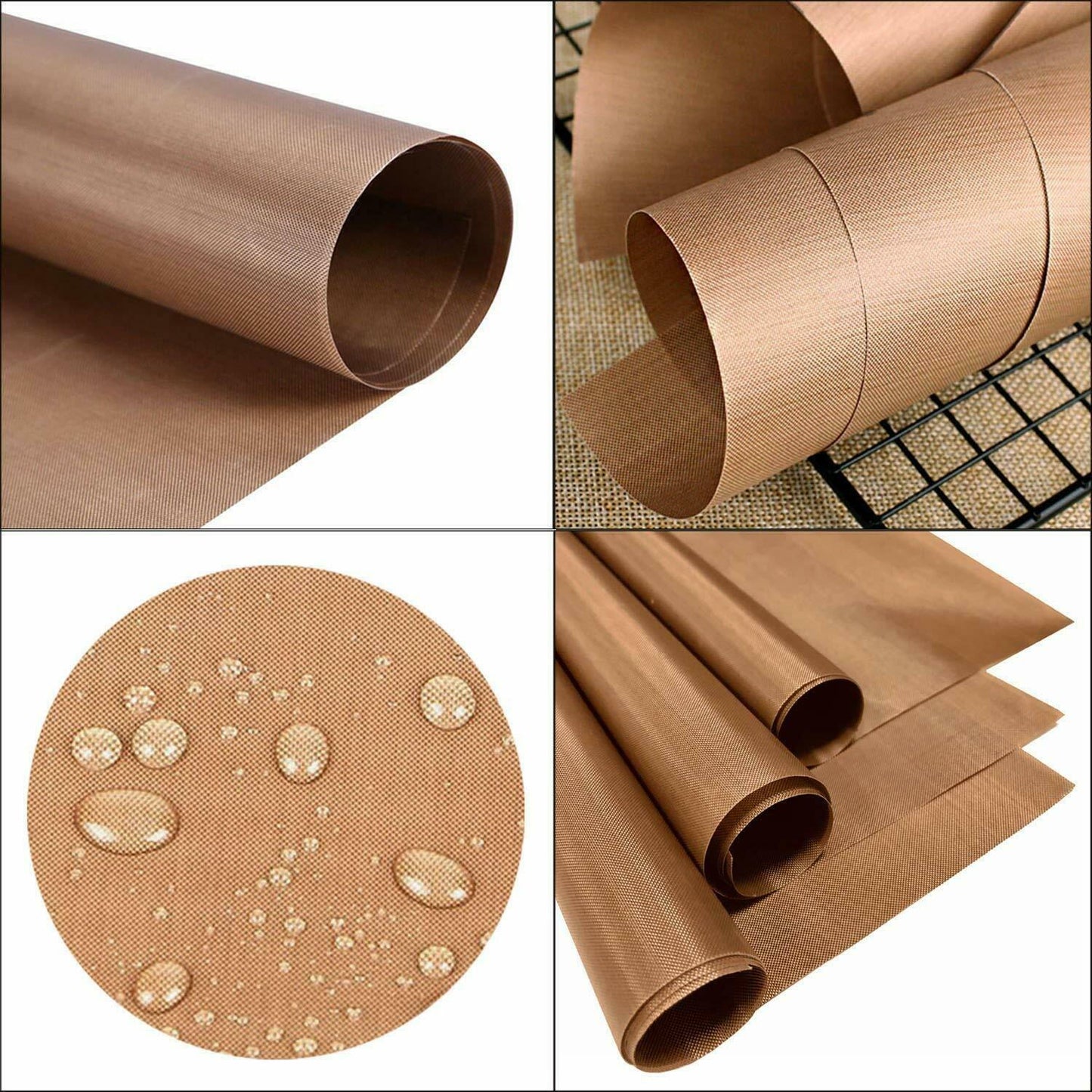Hojas para transferencia de hierro, horno, revestimiento de cocina, estera de PTFE