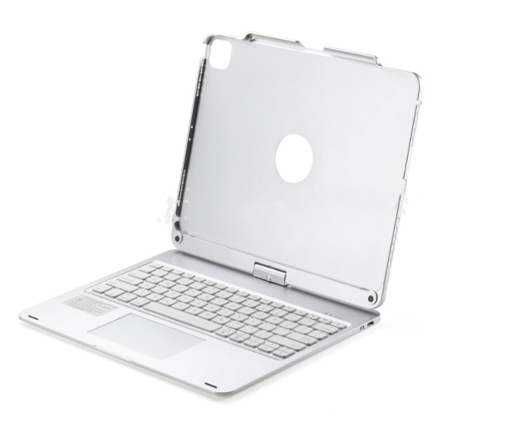 Compatible avec Apple, clavier tactile Bluetooth rotatif avec rétroéclairage