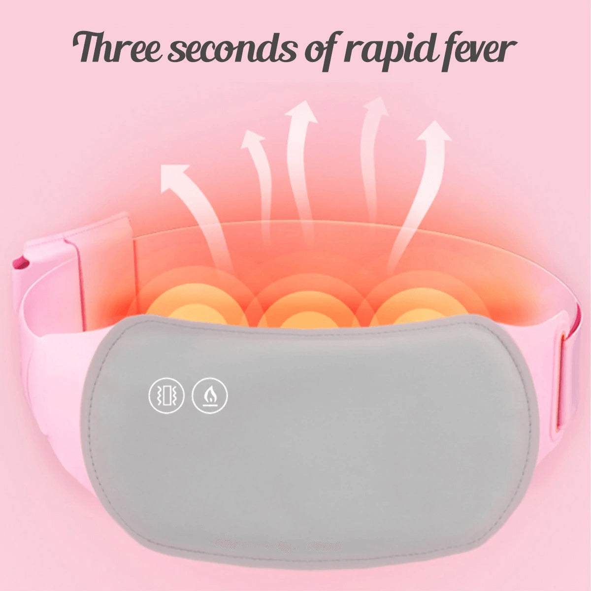 Coussin chauffant Portable, ceinture période, vient soulager, cadeau pour petite amie, soulagement des soins, sans fil, fournitures chaudes pour femmes