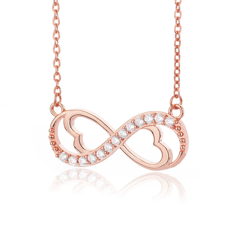 Women's 8-word Love Necklace Ornament