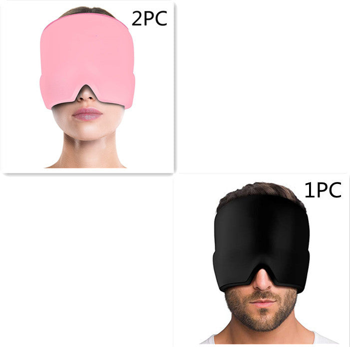 Mascarilla para ojos en gel para aliviar el dolor de cabeza