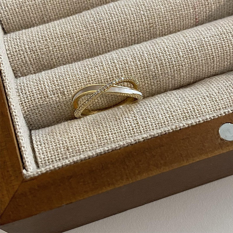 Anillo de piedra Natural ámbar estilo Vintage Maillard para mujer temperamento salvaje