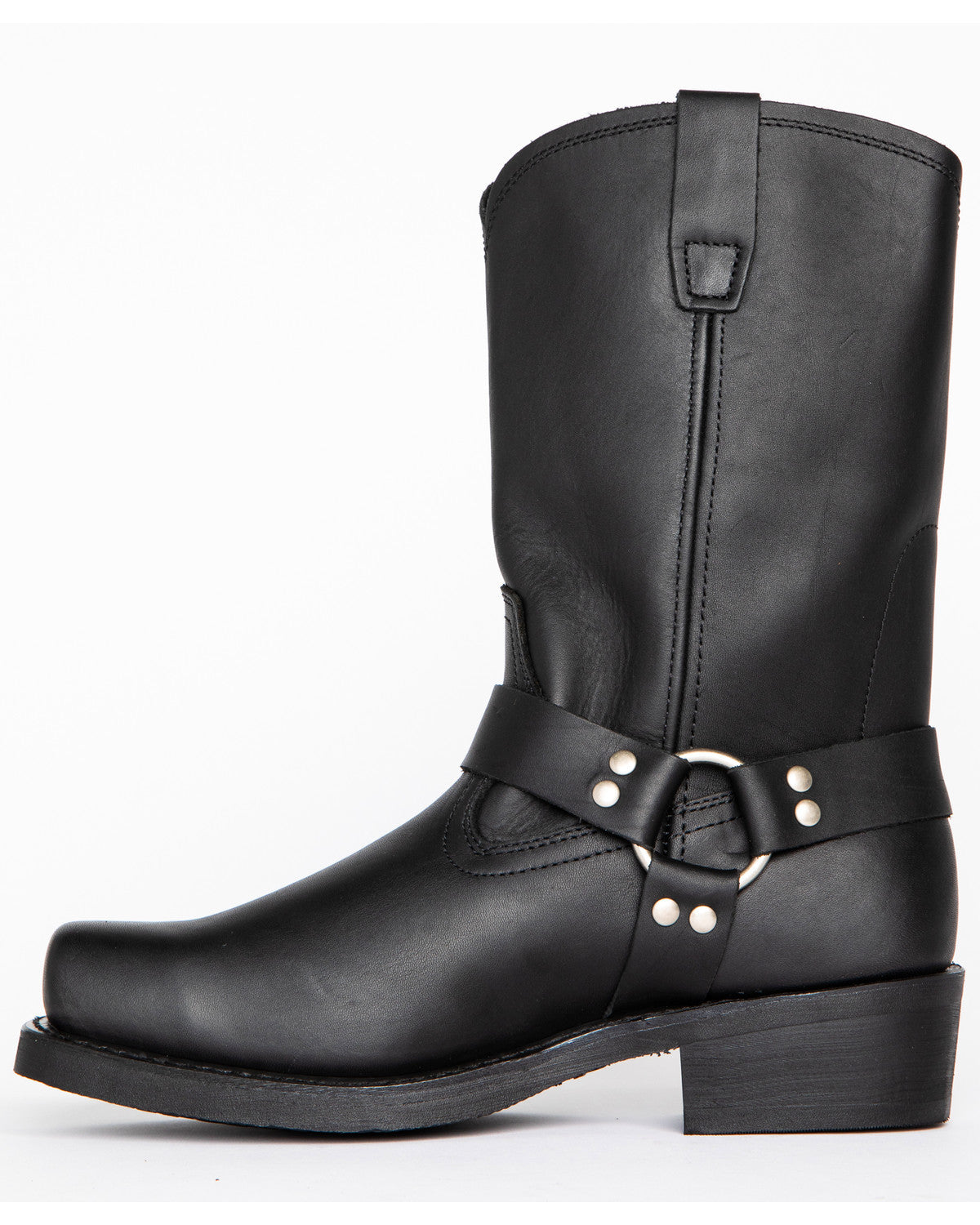 Bottes courtes à la mode pour hommes, chaussures à talon carré