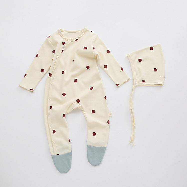 Mameluco estampado de algodón para bebés
