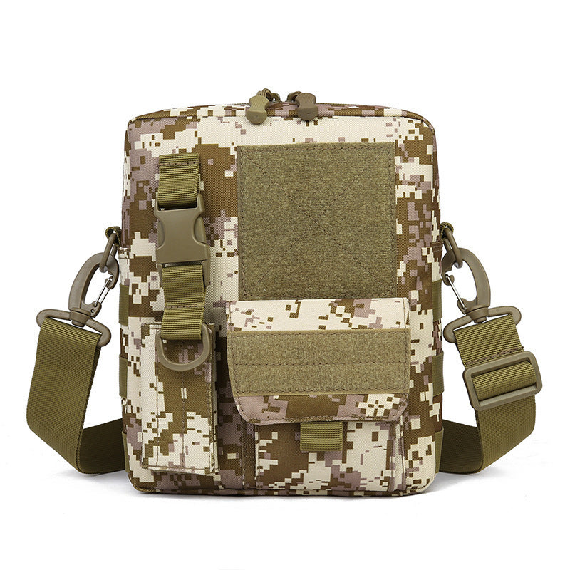 Sac à bandoulière sac à bandoulière Vertical sac de loisirs de Sports de plein air sac de Camouflage