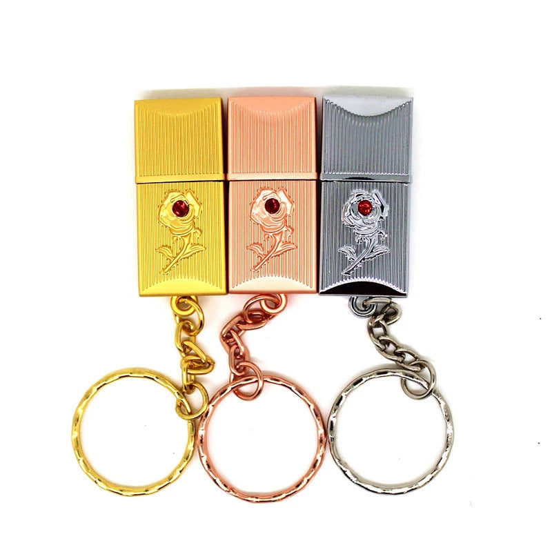 Disco flash USB de cristal de joyería brillante y magnífico