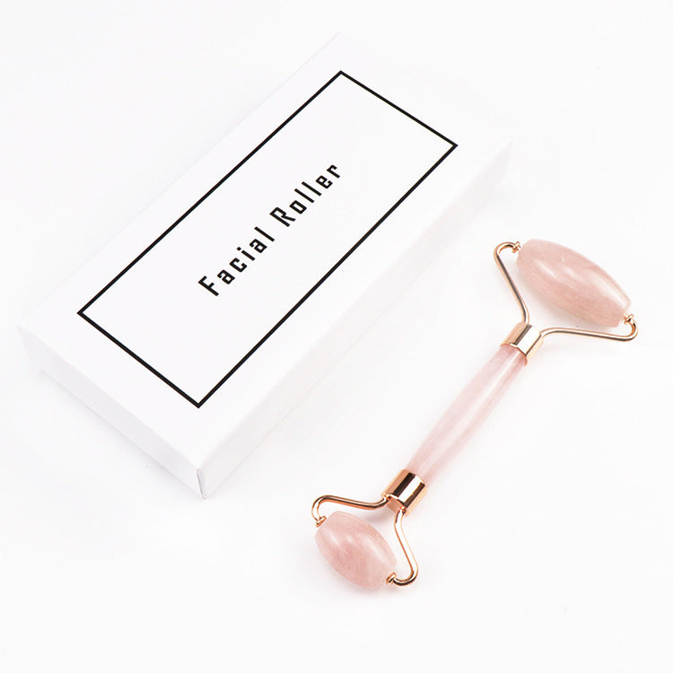 Tabla de raspado de Jade, palo de belleza para masaje, juego de Boutique con rodillo de Jade para rutina de cuidado de la piel