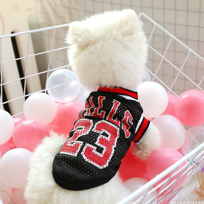 Vêtements d'été pour chien, gilet en peluche respirant