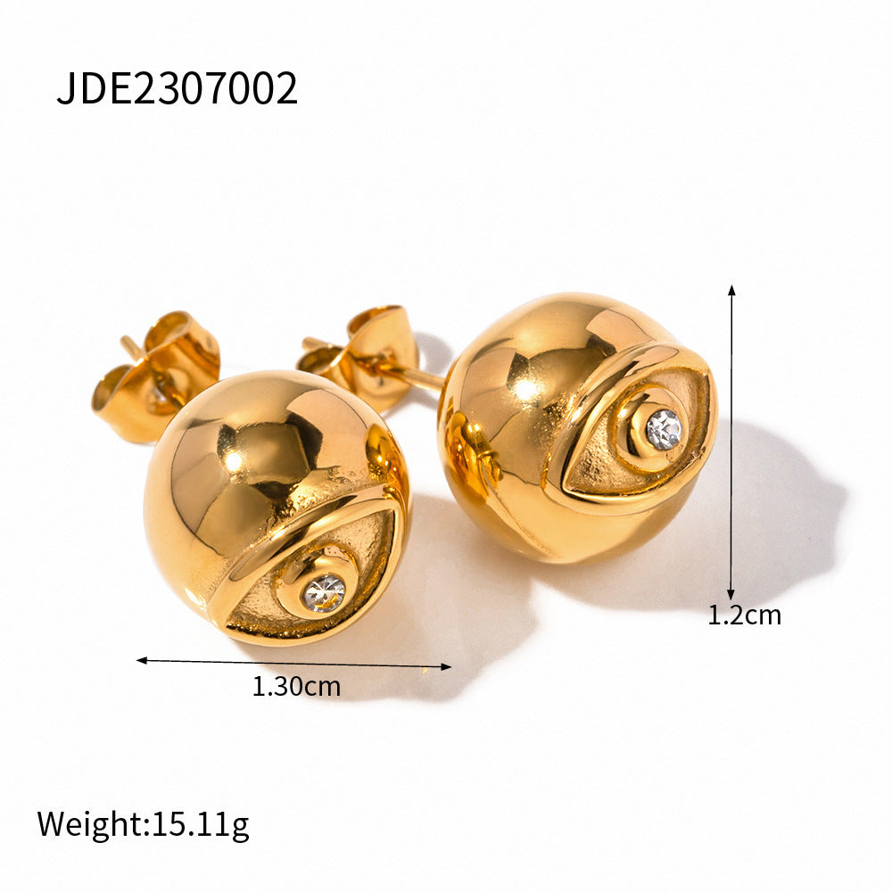 Boucles d'oreilles en forme de lèvre à la mode, boucles d'oreilles en acier titane simples de haute qualité