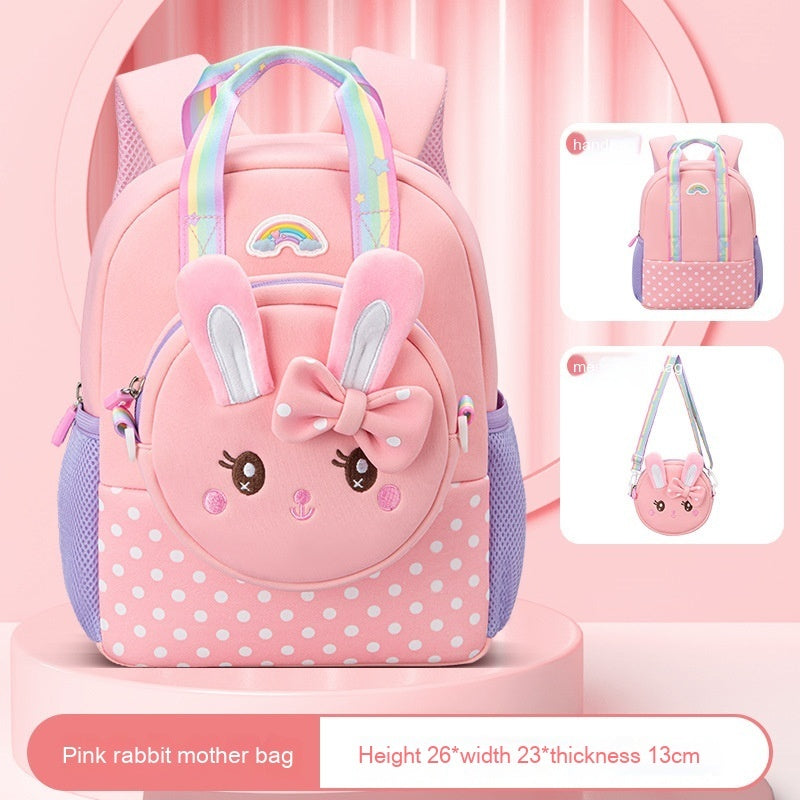 Mode dessin animé étudiant bambin cartable réduction de la charge colonne vertébrale Protection sac à dos
