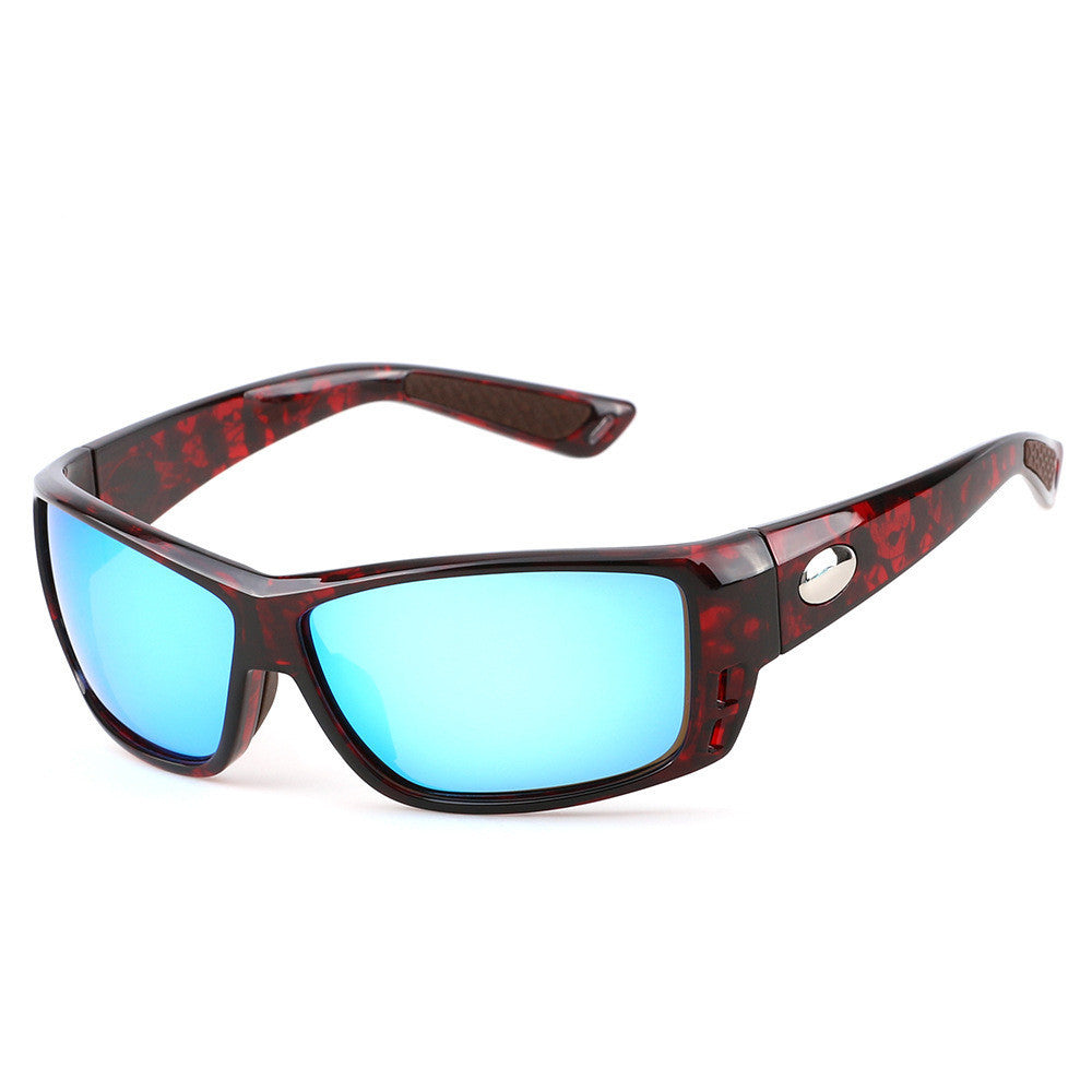 Gafas de sol polarizadas de pesca deportiva TR-90 con logotipo personalizado