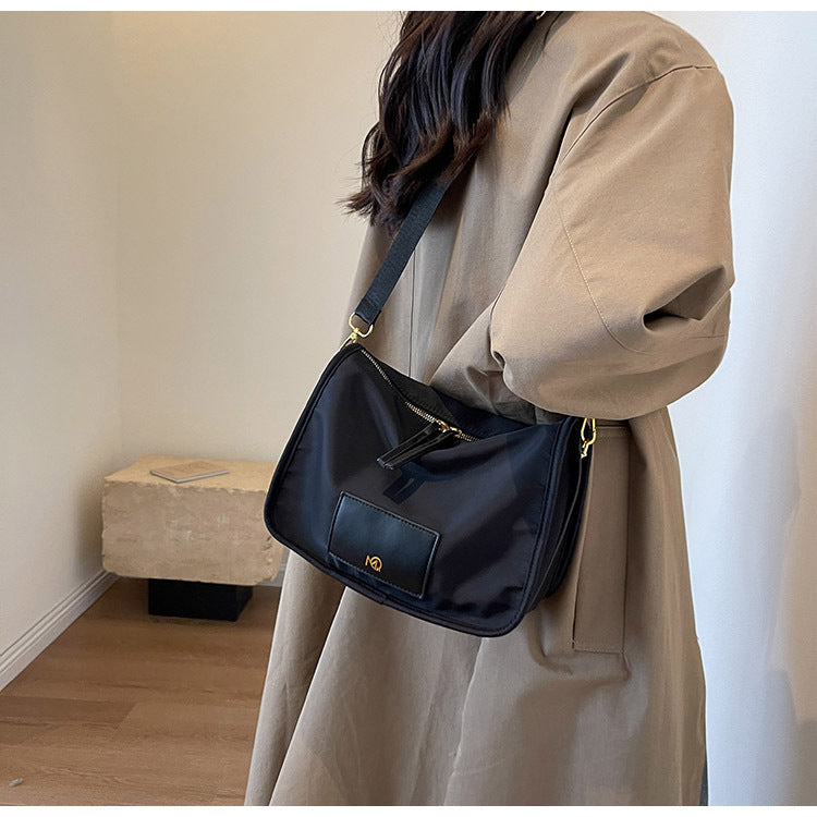 Bolso bandolera de un solo hombro, moderno y versátil, de gran capacidad