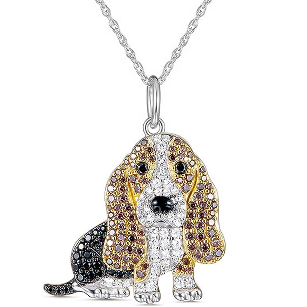 Collier pendentif mignon Baggy Hound