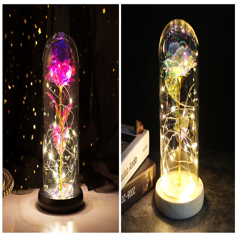 Cubierta de cristal del Principito Rosa