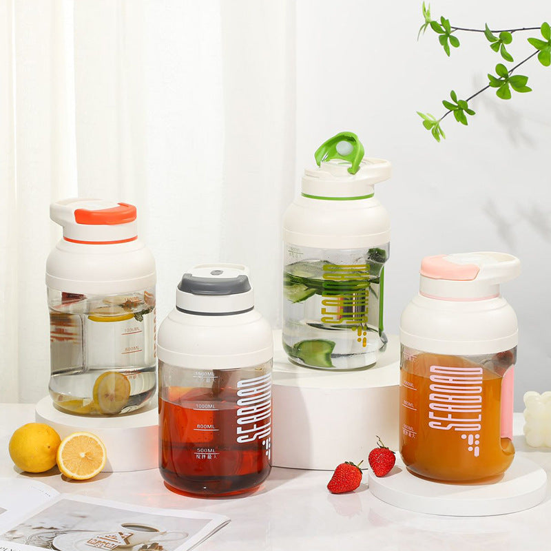 Exprimidor de frutas pequeño, portátil, eléctrico, de gran capacidad, con taza de jugo