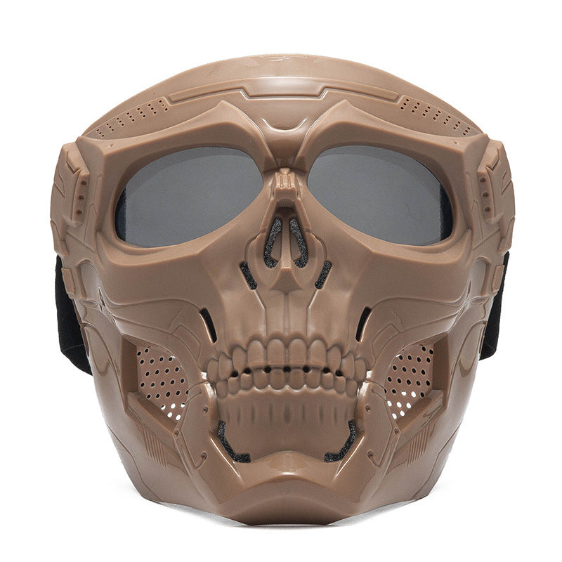 Lunettes coupe-vent Skull Riding Mirror unisexe