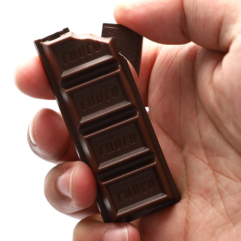 Briquet torche à chocolat créatif, flamme, cigarette, cigare, gaz Butane, accessoires pour fumer, mignon pour cadeau