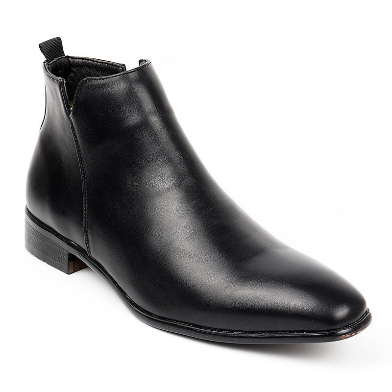 Bottines à bout carré pour hommes