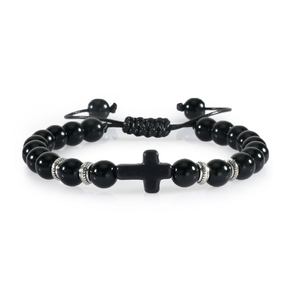 Bracelet tissé bohème personnalisé rétro